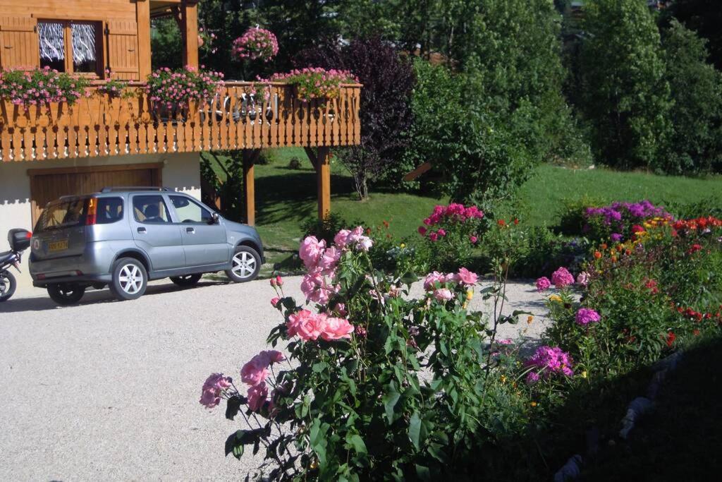 A4 Km De Megeve Tres Joli Avec Jacuzzi ,vue Sur Les Montagnes Au Calme Praz-sur-Arly