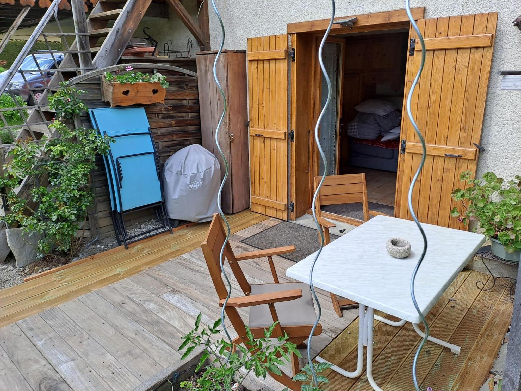 A4 Km De Megeve Tres Joli Avec Jacuzzi ,vue Sur Les Montagnes Au Calme