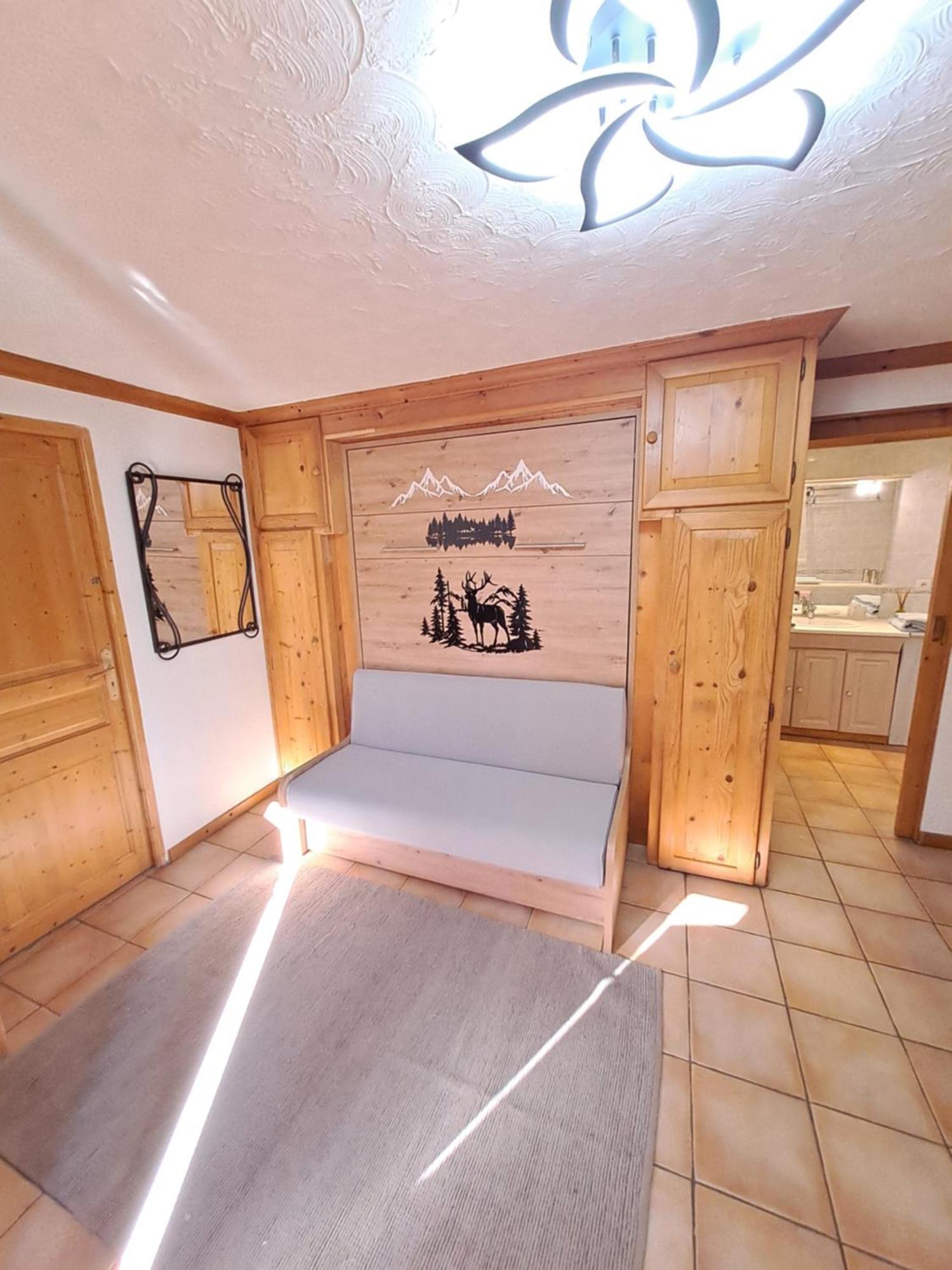 A4 Km De Megeve Tres Joli Avec Jacuzzi ,vue Sur Les Montagnes Au Calme *